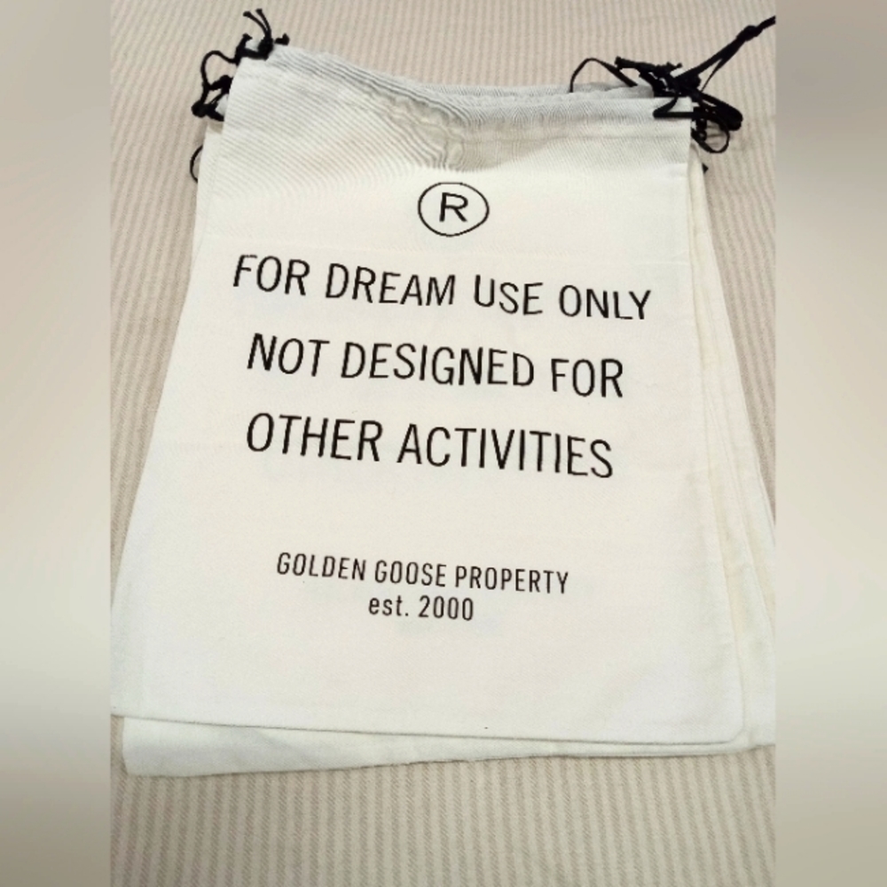 Golden Goose dustbag 15x11.5